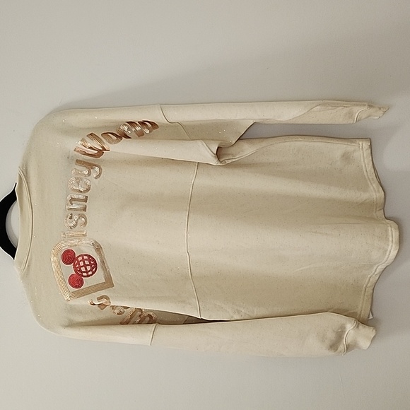 Disney Parks Mickey Walt Disney World Sequined Holiday Spirit Jersey Size S - Picture 10 of 16